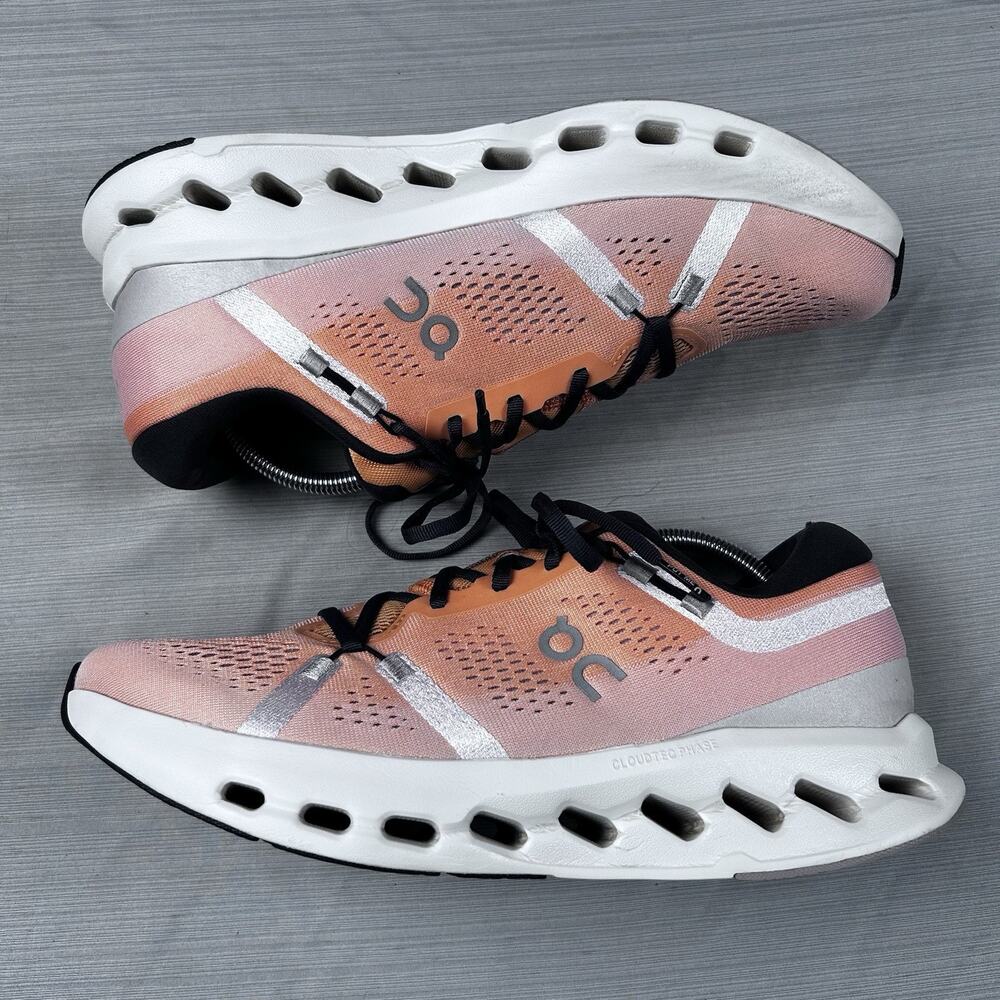 On Running Cloudsurfer 2 Men's Size 11 Running Shoes Orange Training Sneakers